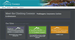 Desktop Screenshot of climbingcooneys.com